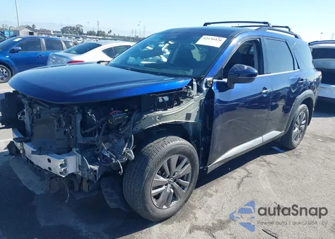 2022 Nissan Pathfinder Sv 2Wd из США, поврежденный, VIN 5N1DR3BA8NC227565